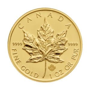 1 oz Random Year Canadian Maple Leaf Gold Coin