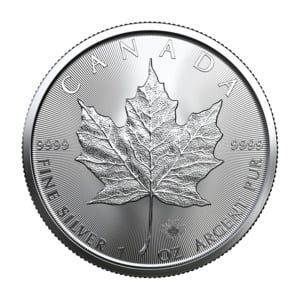 1 oz 2022 Canadian Maple Leaf Silver Coin